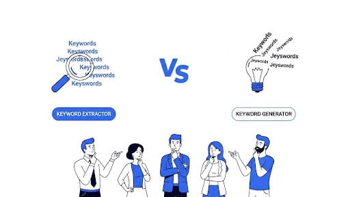 infographic keyword generator and keyword extractor