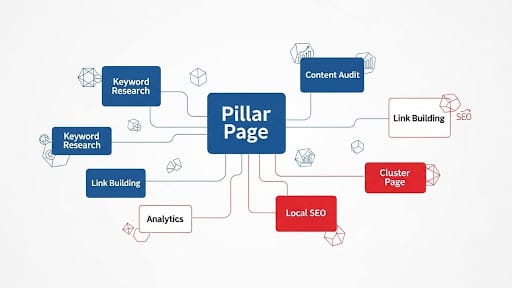 infographic How to Use Extracted Keywords to Build Topic Clusters (Keyword Mapping & Clustering Explained)