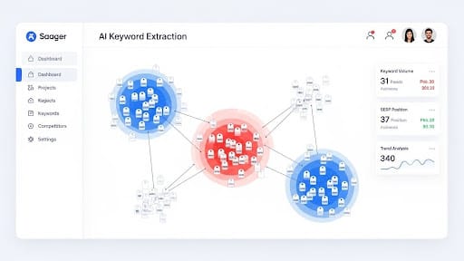 Infographic AI keyword extraction