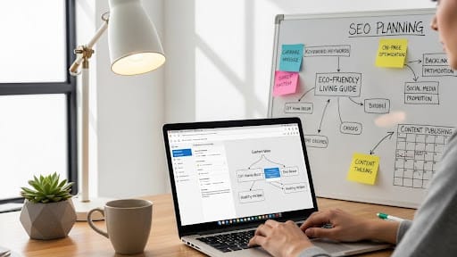 infographic how blogers use keyword extractor