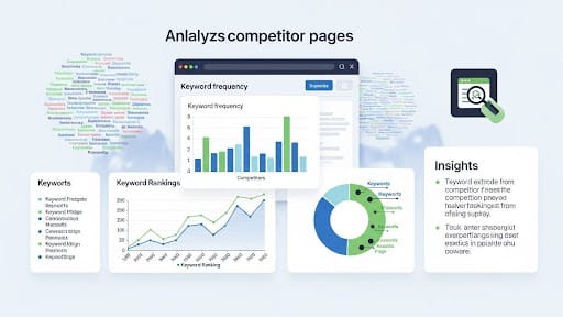 infographic how marketers use keyword extractor